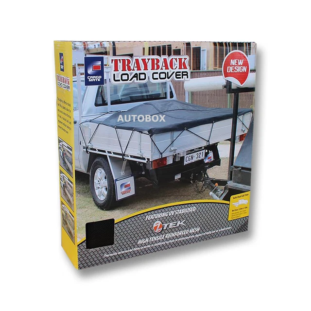 DUAL CAB UTE Load Cargo Cover Heavy Duty Trayback Net Mesh UV