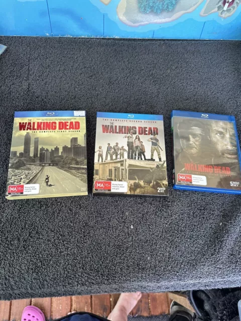 The Walking Dead The Complete 1-3 Seasons Bluray Set | Region B