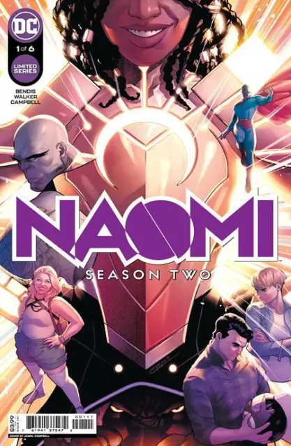 Naomi Season Two #1 Jamal Campbell Cover DC 2022 NM