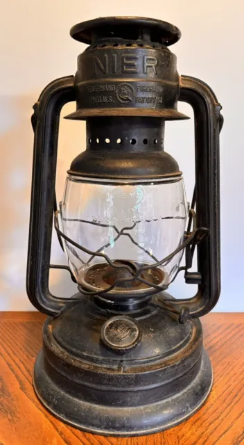 Vintage Feuerhand No. 280 Nier Kerosene Oil Lantern Lamp Germany