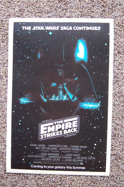 93397 The Empire Strikes Back Lobby Card Wall Print Poster AU