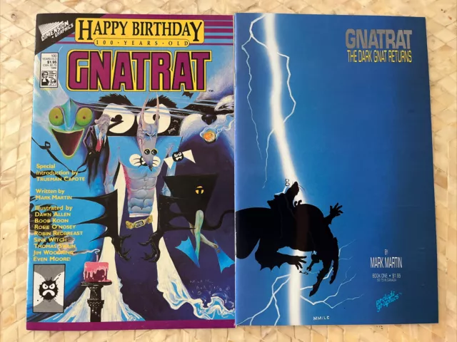 Gnatrat: The Dark Gnat Returns #1 1986 100 Years Old Dimension Graphics