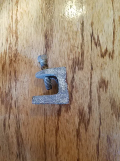 Beam Clamp with Square Head - diff size lots - used electrical ground - 901 902