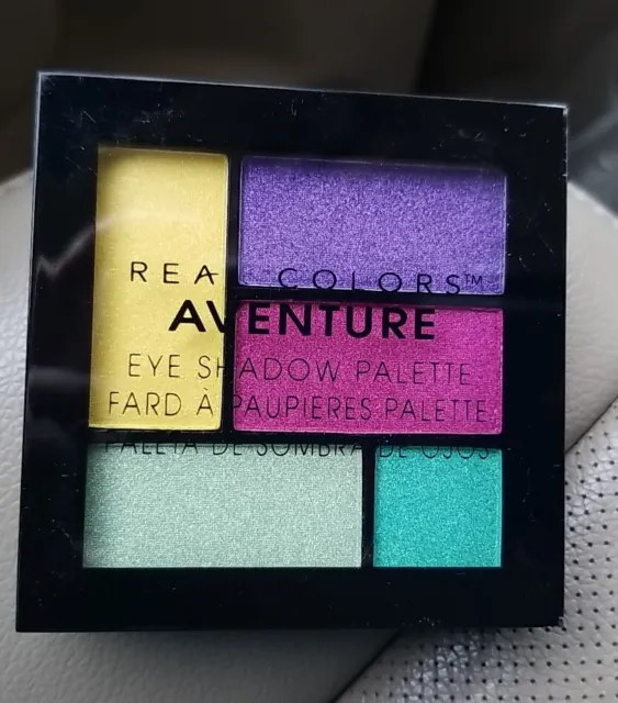 REAL COLORS AVENTURE  EYE SHADOW PALETTE 516234 BAL HARBOUR - NEW Summer Bright