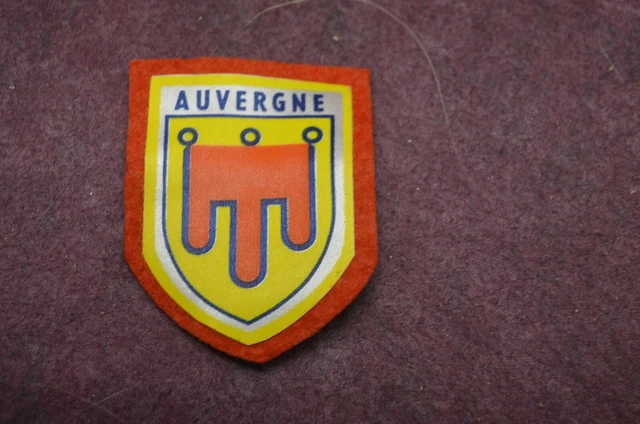 Ancien écusson émaillé Savoie - Blason Ville Annecy - Pièce Vintage Décorative