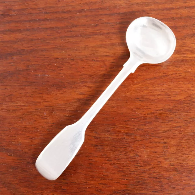 Hayne & Cater English Sterling Silver Master Salt / Condiment Spoon 1844 No Mono