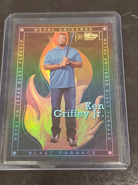 2021 Skybox Metal Universe Champions Blast Furnace Insert #BF-22 Ken Griffey Jr.