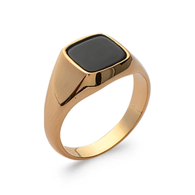 Bague plaqué or 18k nacre - Bijoux Argent/Doré