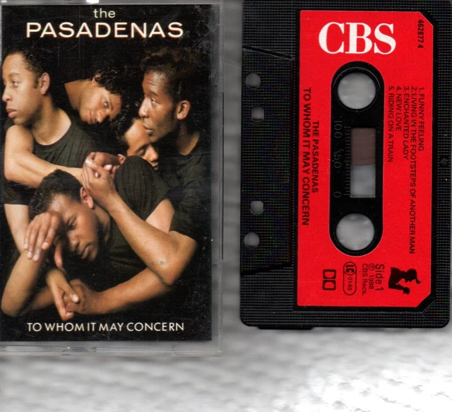 THE PASADENAS To Whom It May Concern Album cassette EUR 1,15