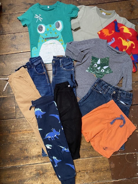 Boys bundle age 3-4 years dinosaurs m&s gap joggers jeans tops tshirt shorts
