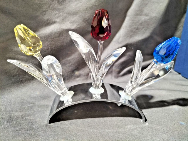 Swarovski Crystal Memories チューリップ ミニ 置物 SWAROVSKI