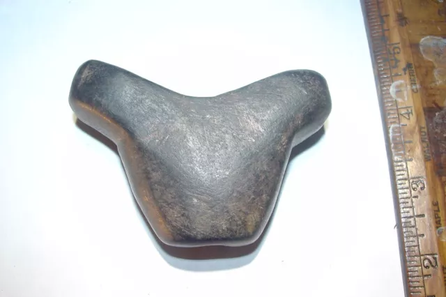 Native American Platform Pipe Stone Peace Pipe Ceremonial,crescentbannerstone,OH