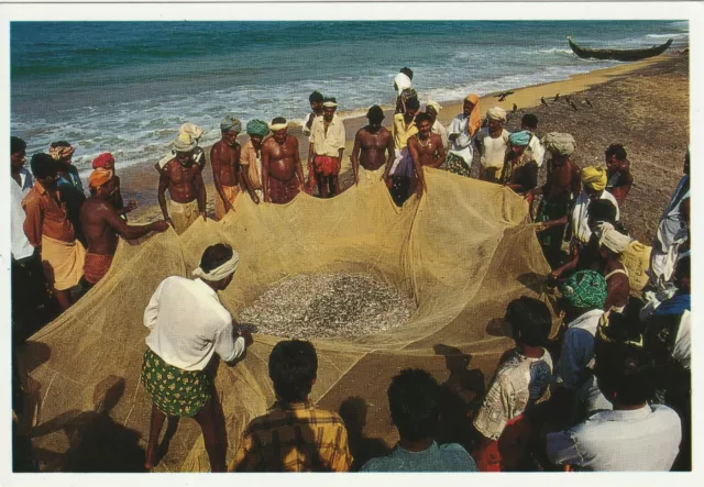 Kovalam Beach - Kerala-  India - 3102 - Postcard