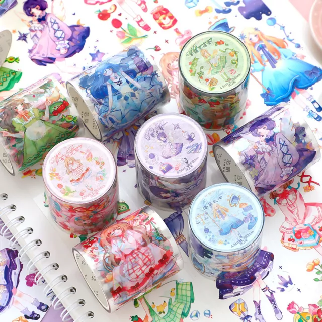 Kawaii Girls Animal Washi Masking Tape Journal Diary Diy Scrapbooking  Stickers
