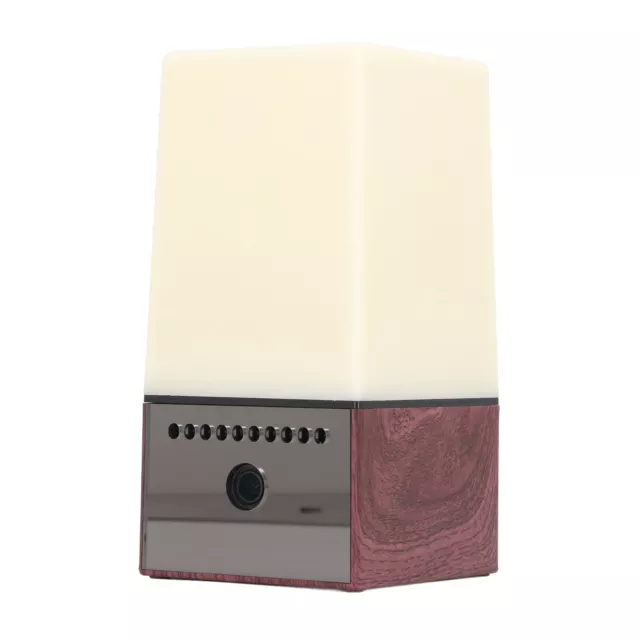 Cámara de seguridad para el hogar con colorida lámpara de estado de ánimo LED WiFi 1080P HD detección de movimiento DP3