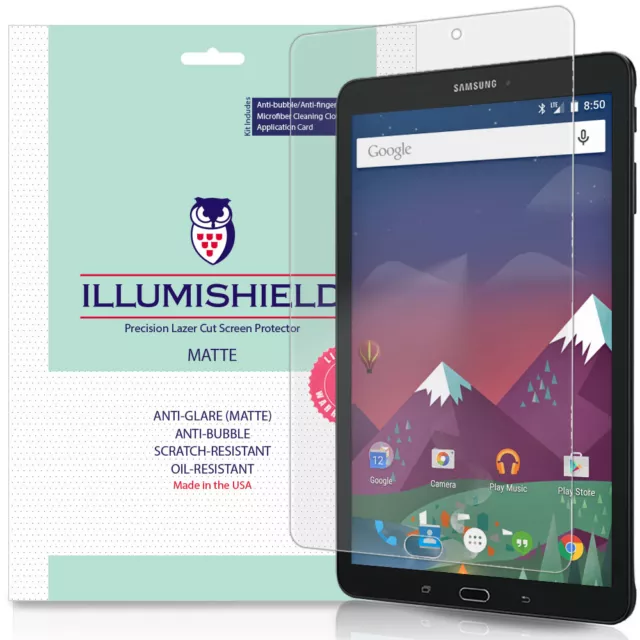 2x iLLumiShield Matte Anti-Glare Screen Protector for Samsung Galaxy Tab E 8.0