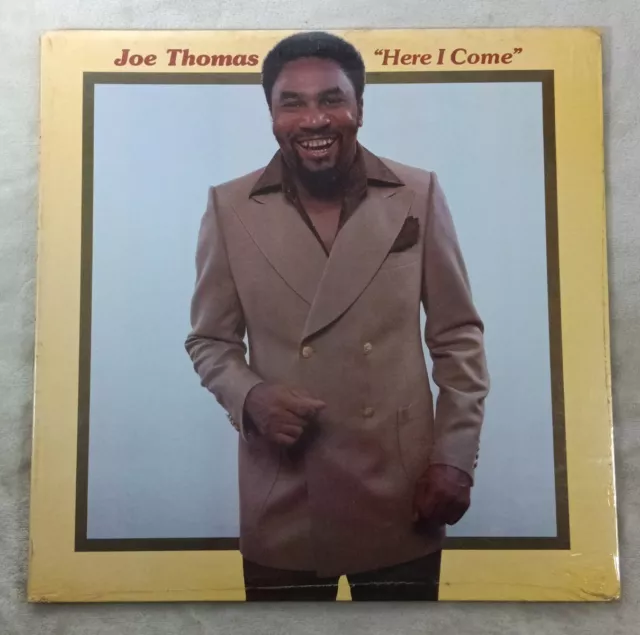 Disco LP SELLADO de Joe Thomas Here I Come T.K. Radio Lester 1977