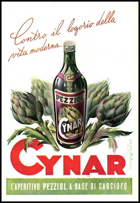 Pubblicita 1956 Aperitivo Cynar Carciofo Pezziol Logorio Vita Moderna Bar Caffe Eur 22 00 Picclick It