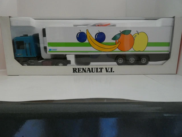 Miniature RENAULT Magnum 4x2 Avec remorque 3 Essieux carénée RENAULT MAGNUM Ech:1/43 ELIGOR ELI3300053 | Collect World