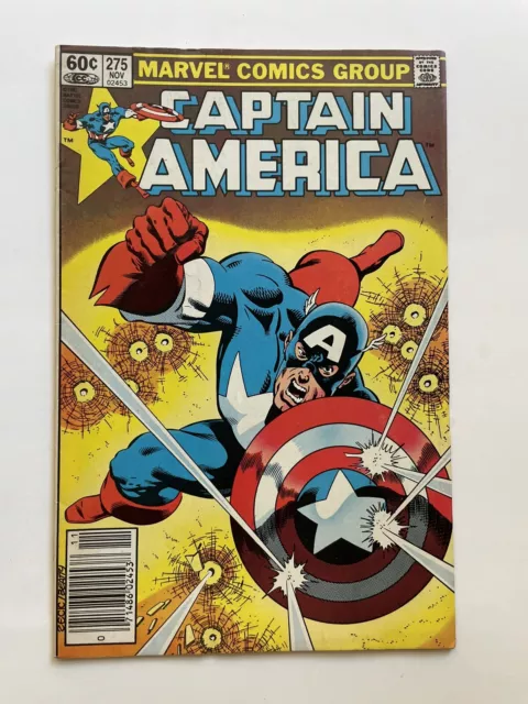 Captain America 275 ( 1st App. Baron Zemo Helmet 1982 )