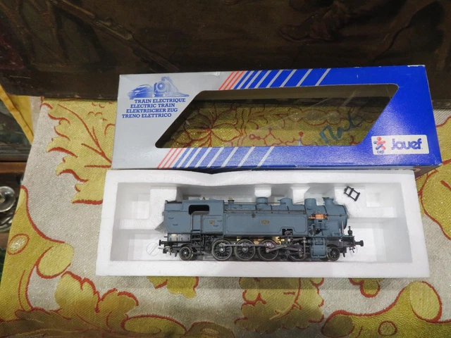 Jouef Ho Ref. 8289 Loco Tender Vapeur 141 Ta - Po 5452 Grise Sncf Paris