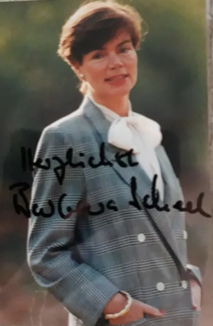 Barbara Scheel 1938-2023 / Original Autogramm