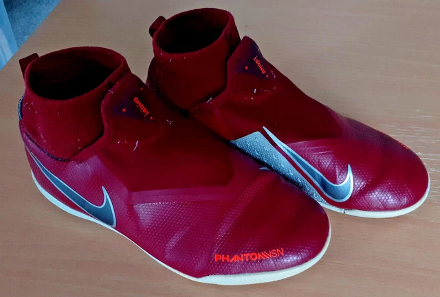 Nike Phantom VSN Academy DF TF Jr. Size UK 5.5 Dark Red Style AO3292-606