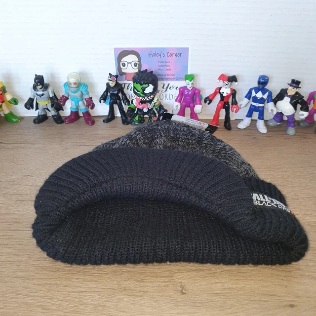 Call Of Duty Black Ops II 2 Visor BillCall  Beanie Hat Grey 2012 Activision
