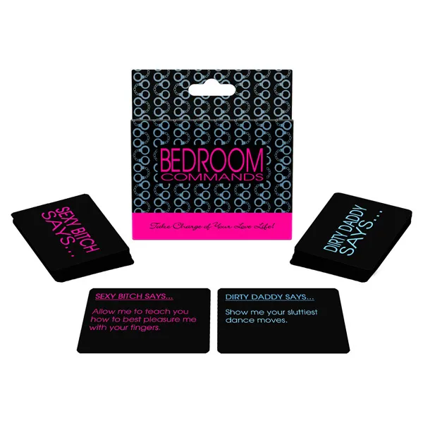 BEDROOM COMMANDS! CARD GAME ADULT FUN NAUGHTY GIFT Sex Aid