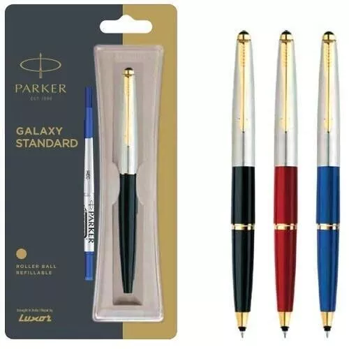 Parker Galaxy Standard GT Roller Ball Pen Juego de 3 bolígrafos,...