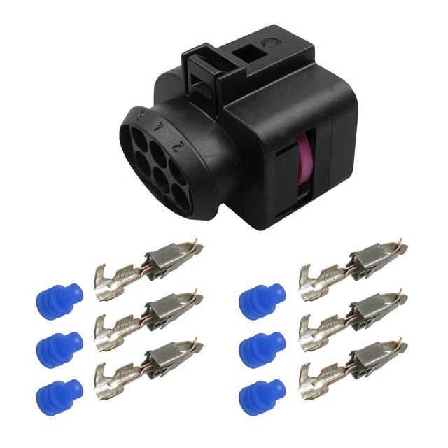 Stecker 8-polig Reparatursatz Für VW 1J0973714 1J0973814 Steckverbindung Kabel E - Foto 7