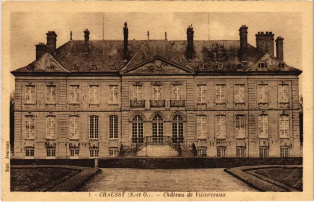 CPA Chaussy Chateau de Villarceaux FRANCE (1333100)