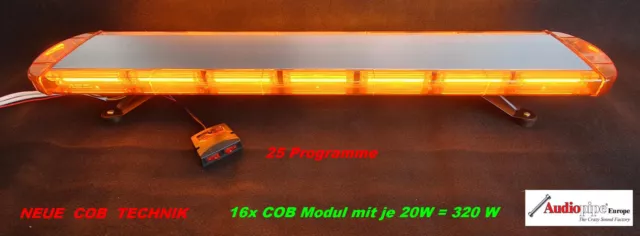 Warnbalken 1.50m Leuchtbalken Abschleppwagen Rundumleuchte 360W LED  12-24Volt YY