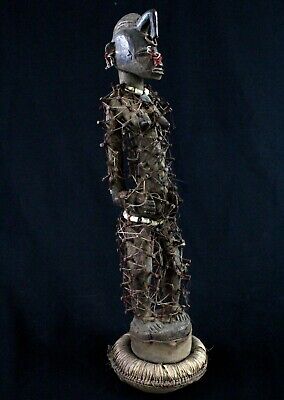 Art African Arts First - Large Statue Of Devin Senoufo IN Stud - 52,5 CMS 3