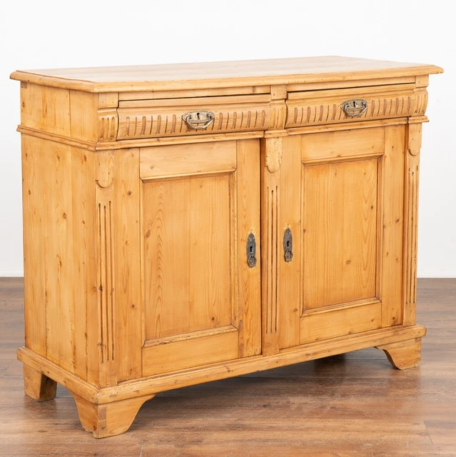 Pine Sideboard Cabinet from Denmark, circa 1890