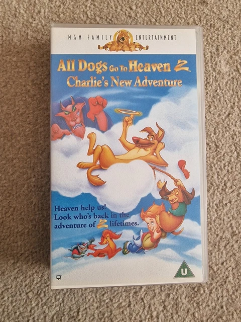 All Dogs Go To Heaven 2 Vhs ALL DOGS GO To Heaven 2 VHS Video (1997) MGM Family Entertainment VHS