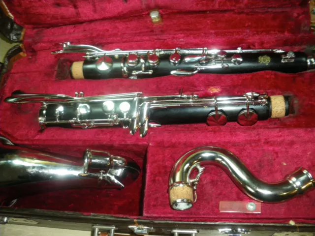 Bassklarinette -Bass Clarinet"Selmer - Holz-Wood Tief E  Low E - Generalüberholt