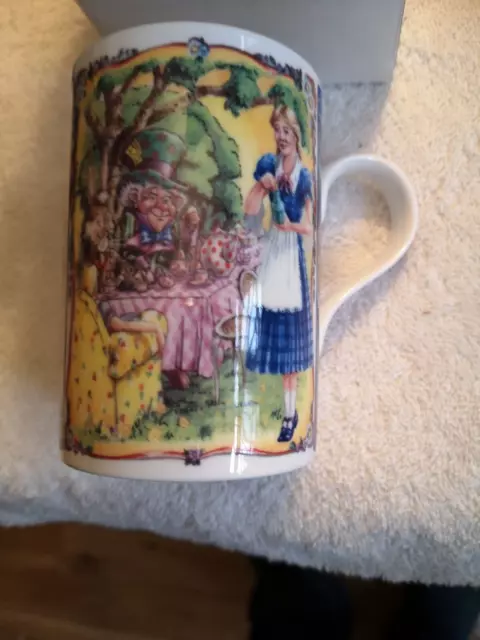 james Sadler Alice in Wonderland bone china mug