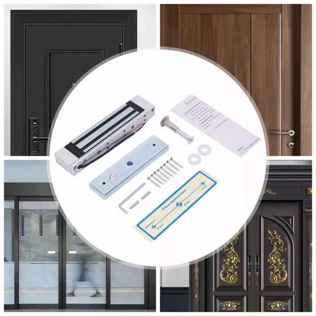 Electric Magnetic Lock Door Access Control System 350lbs 180KG Holding Force New