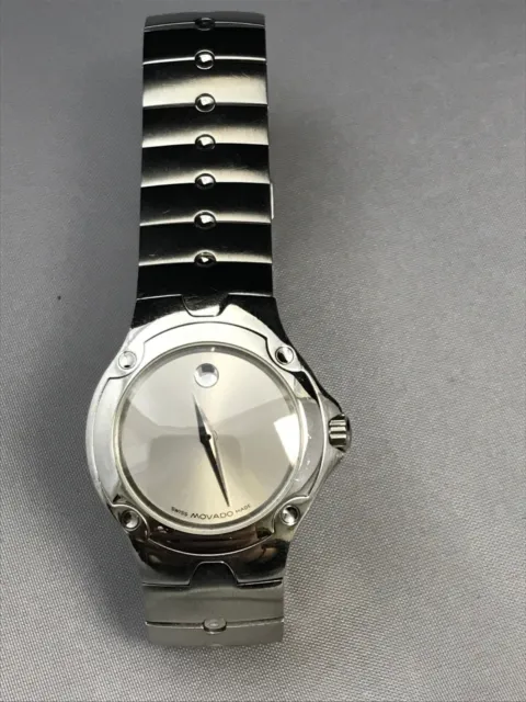 MOVADO SE Gray Museum Dial Stainless Steel Swiss Quartz Watch