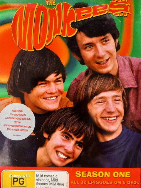 The Monkees Tv Series Season 2 THE MONKEES TV Show (Complete Seasons 1 & 2) & HEAD Movie DVDs: TV