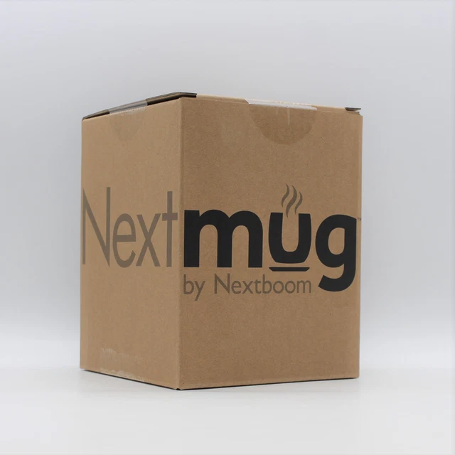 Nextmug by Nextboom The Perfect Temperature-Controlled Self Heating Mug, IVORY