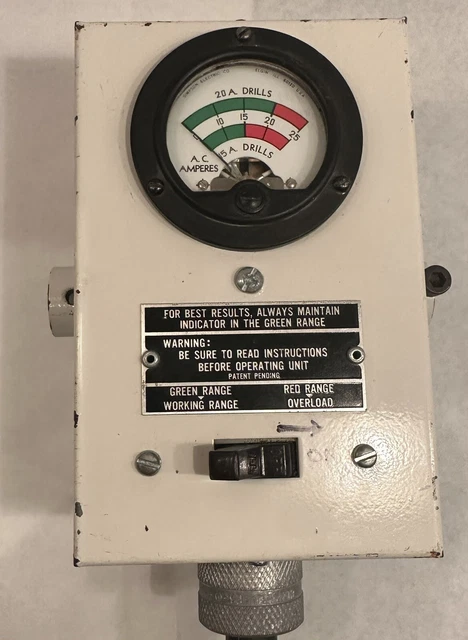 Milwaukee Tool 48-51-0100 Switch Box Assembly - dual amp meter 110/120v