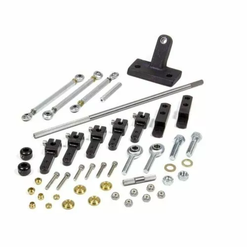 ENDERLE 72-2000 SIDE Mount Throttle Linkage, Dual Quad For Chevy Small ...