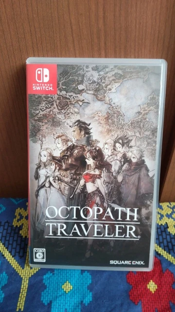 Octopath Traveler Nintendo Switch Game Japanese Used Square Enix D0835
