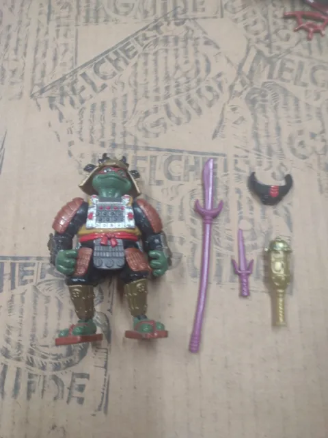 Movie 3 Samurai Raph TMNT Teenage Mutant Ninja Turtles Figure 1993 Htf Purple Ac