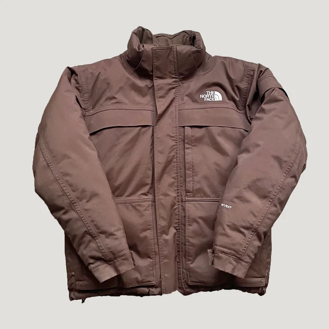 The North Face Hyvent Brown Puffer Jacket Medium