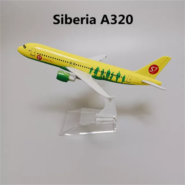 Avion de ligne miniature Maquette Airbus A320 Conception Réaliste 1/400