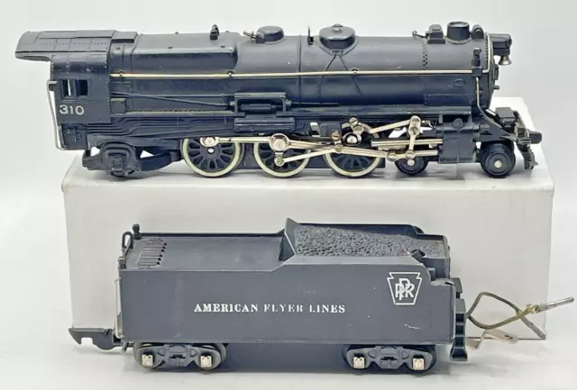 Gilbert American Flyer S Gauge #310 Pacific Loco/Tender In Exc. Condition - 1947