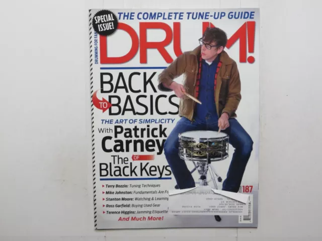 DRUM! Magazine January 2012 Patrick Carney The Black Keys Terry Bozzio C3